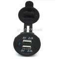 4.2A USB φορτιστή πρίζα outlet LED στεφανιαία